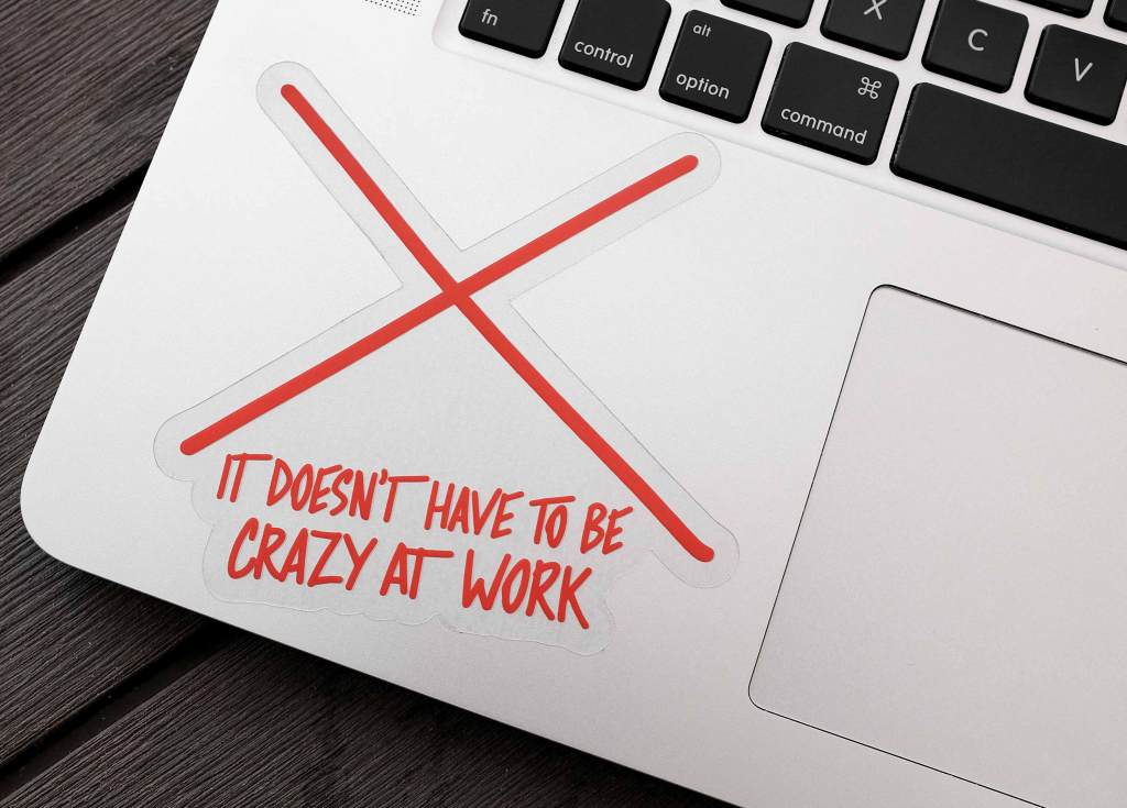 “조용히 일하자”